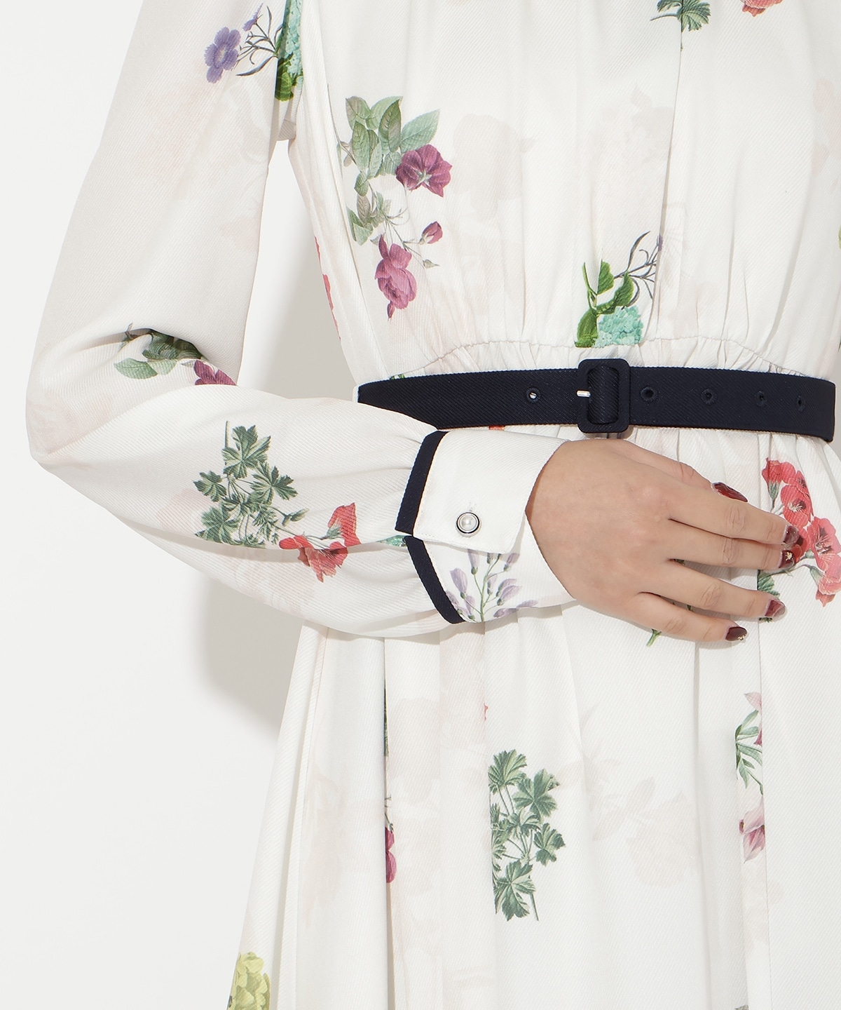 クラシックフラワーワンピース