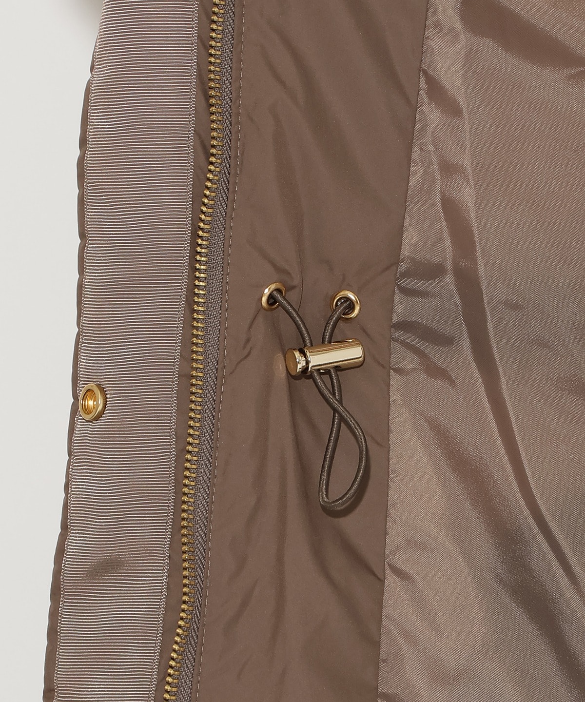 FOXファー付きスーパーロングダウン