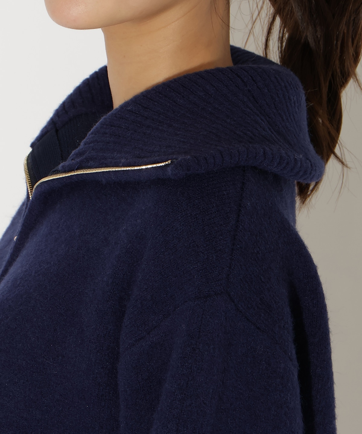 ZIPビッグカラープルオーバー