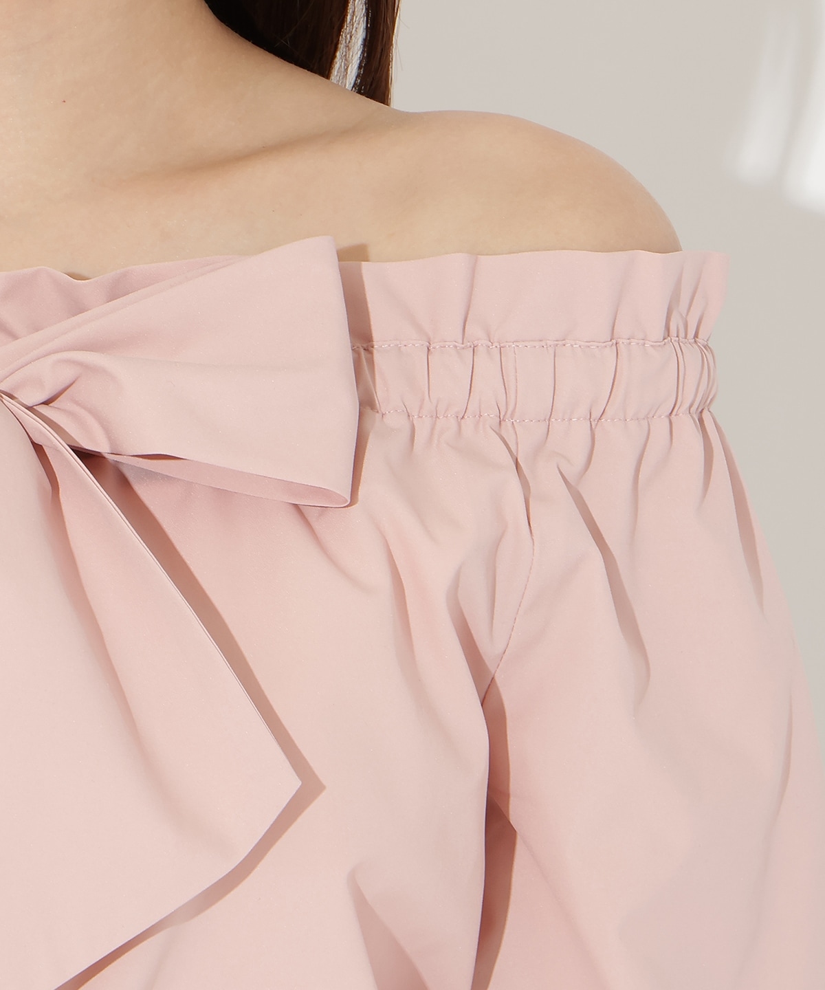 【先行予約受付中】ドロストボウタイ2WAYブラウス