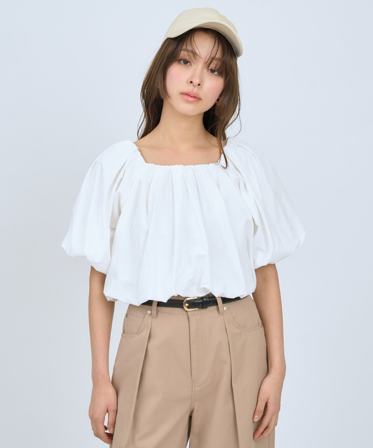 【先行予約受付中】2WAYバルーンブラウス