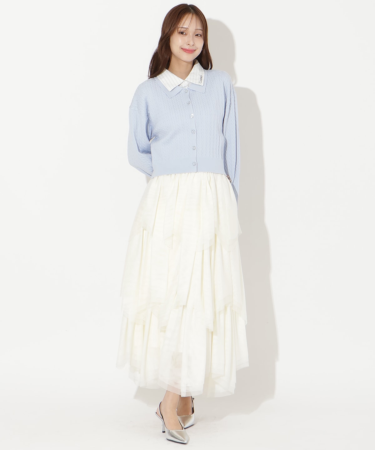 【先行予約受付中】チュールティアードスカート