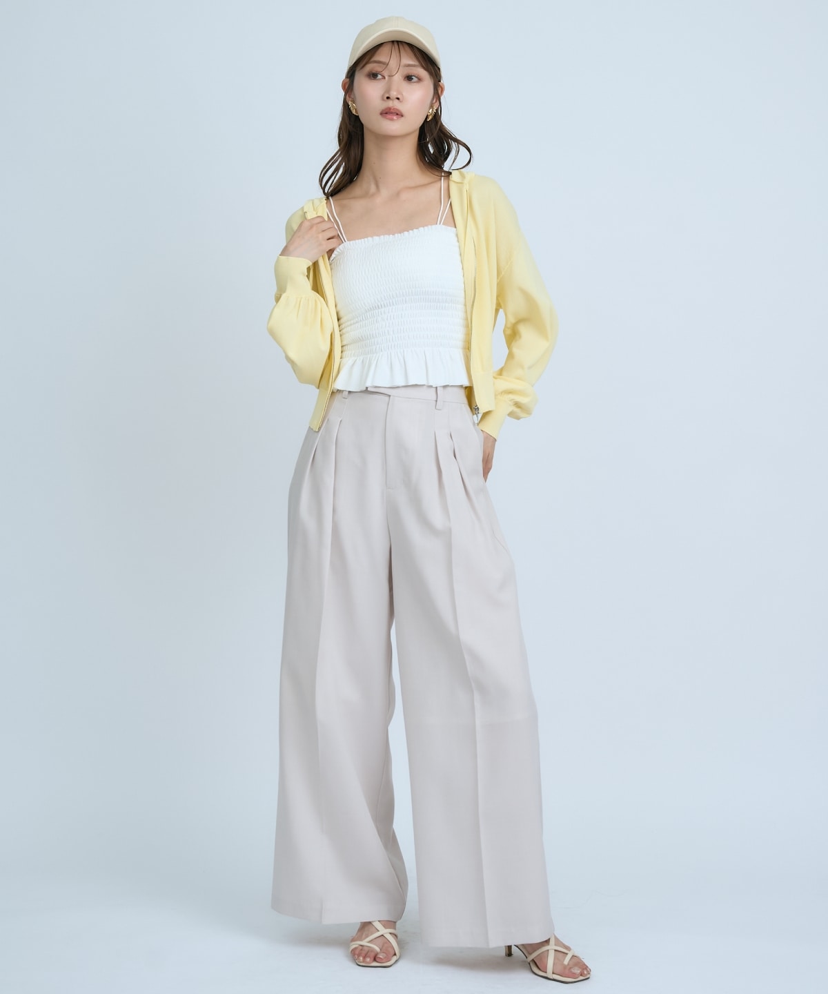 【先行予約受付中】シアーワイドパンツ