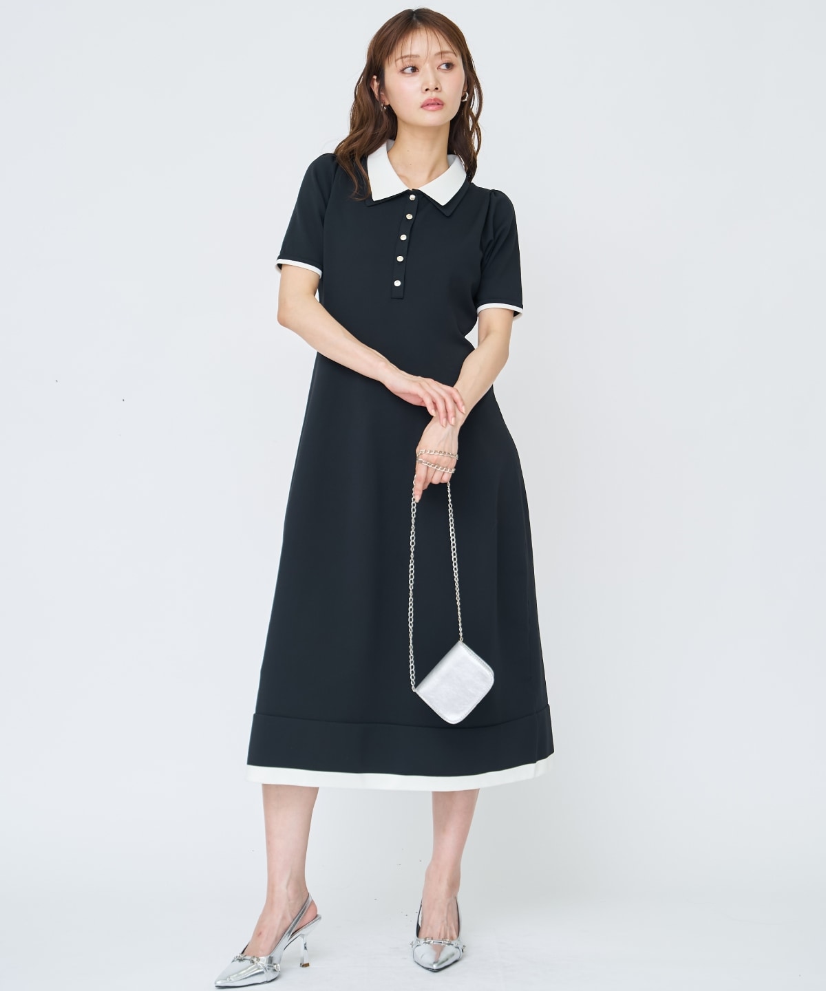 【先行予約受付中】ポロニットワンピース