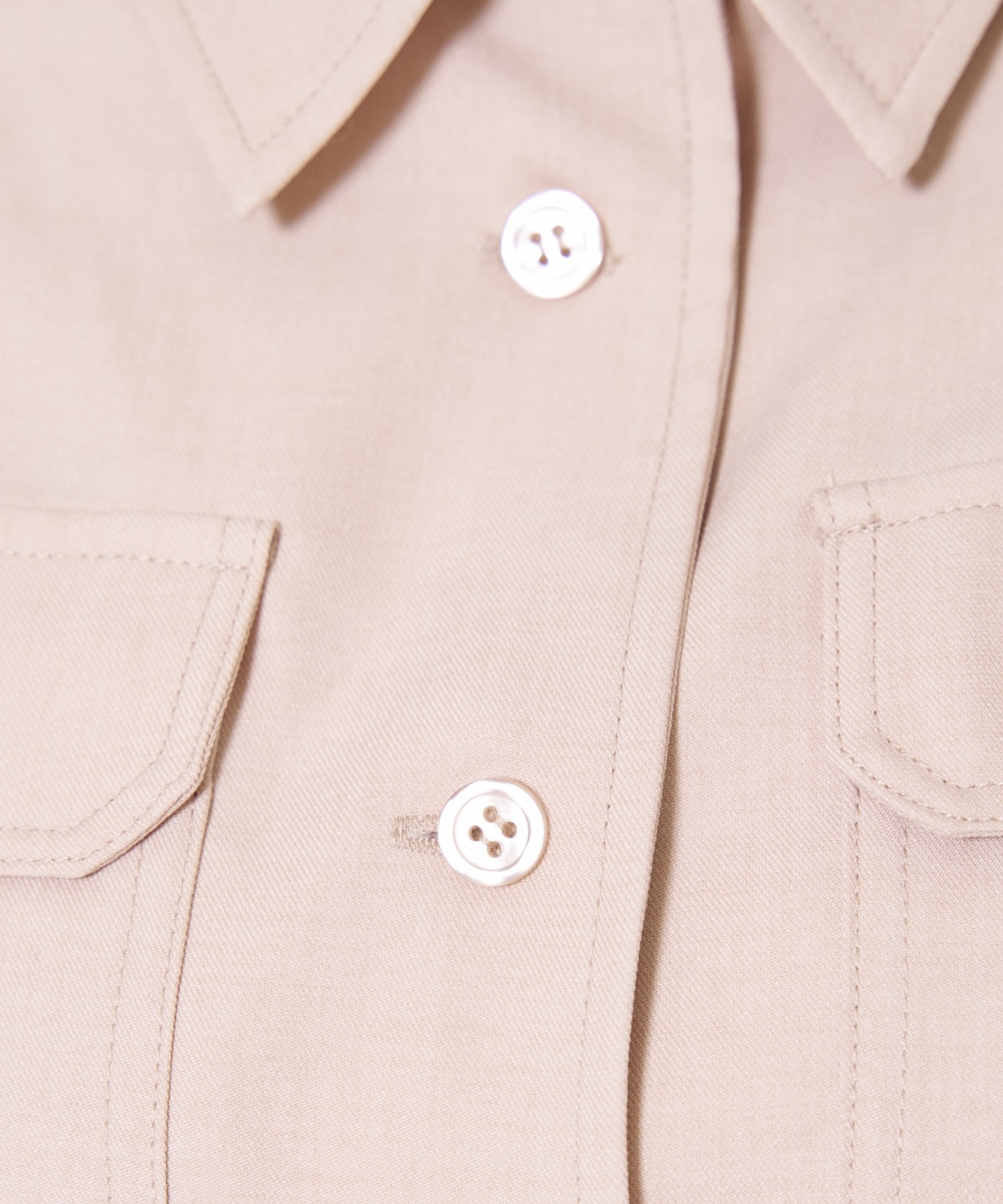 サファリシャツワンピース