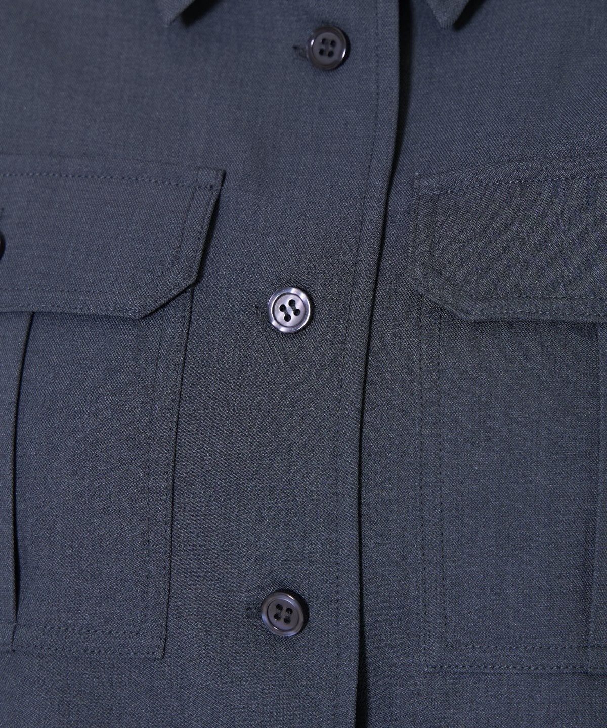 サファリシャツワンピース