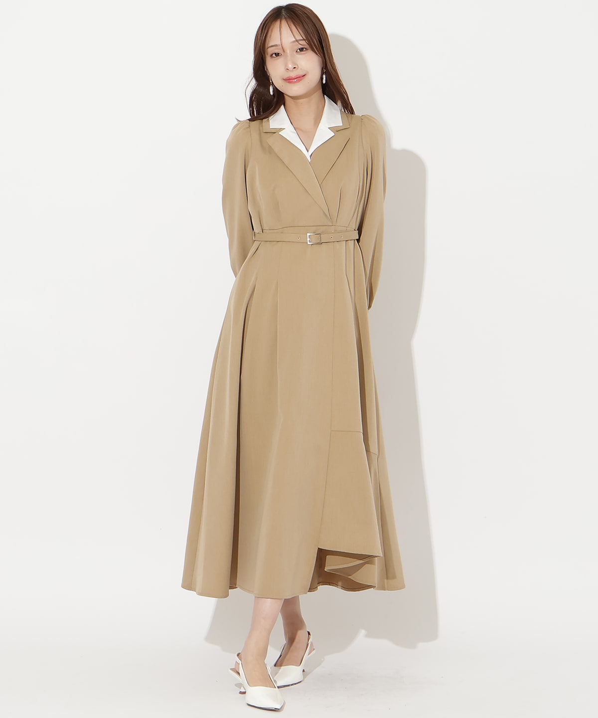 【先行予約受付中】ダブルカラーワンピース