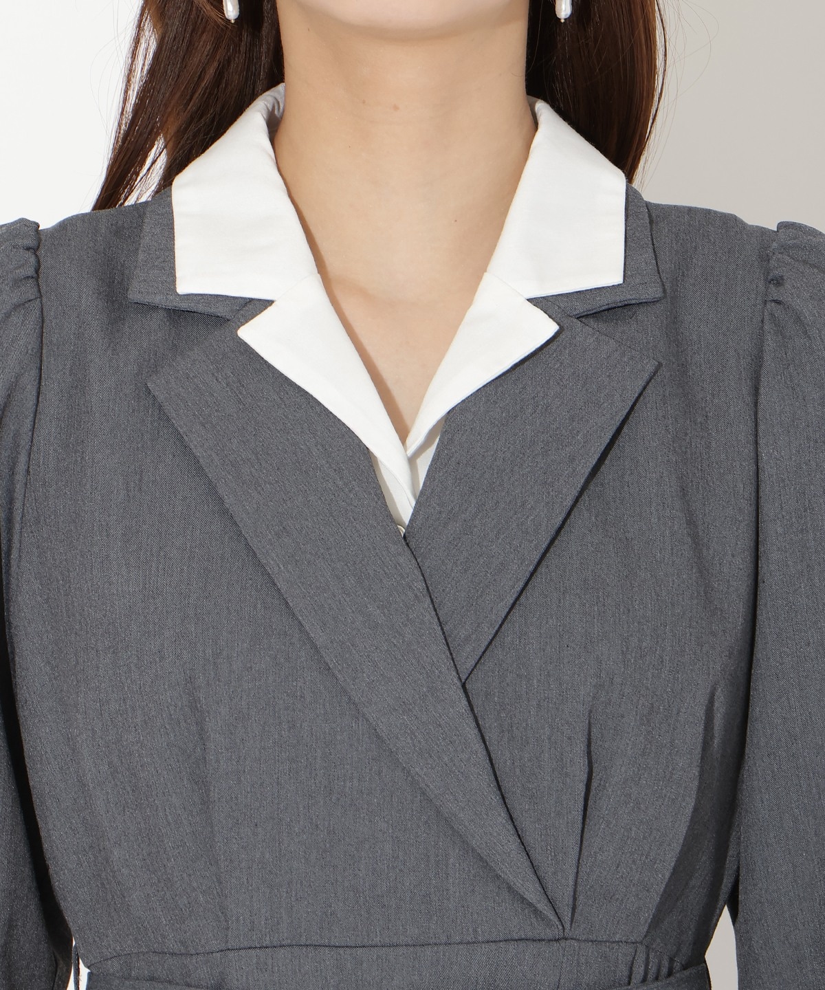 【先行予約受付中】ダブルカラーワンピース