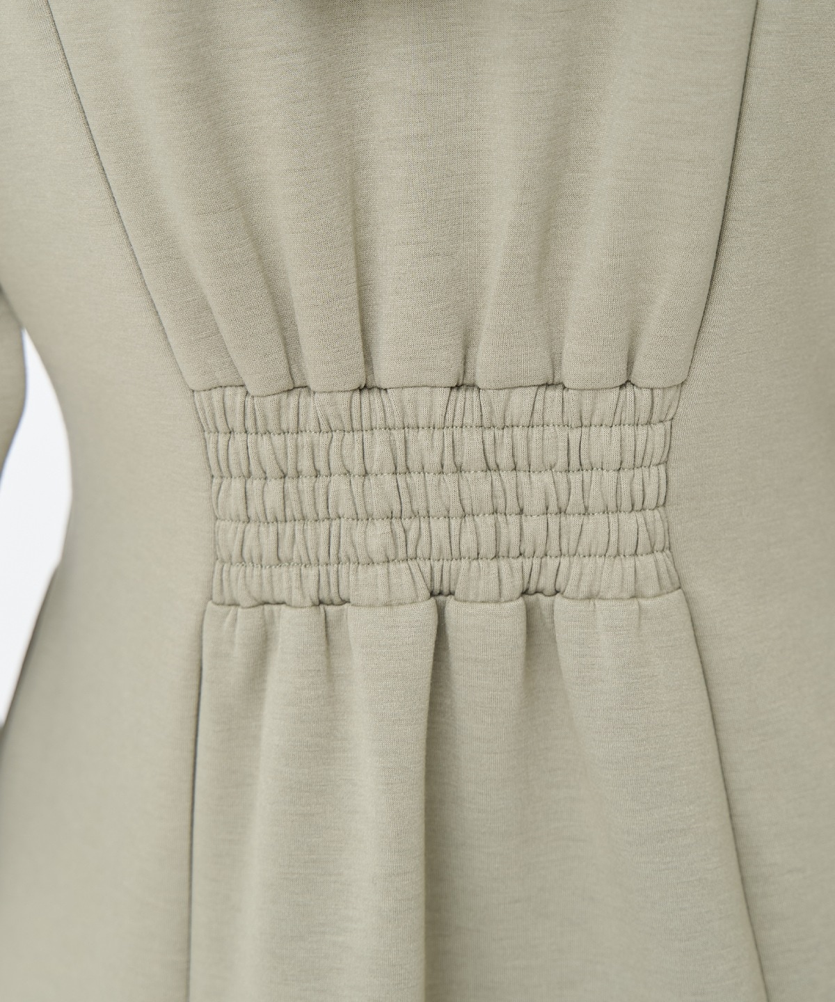 フード付きZIPワンピース