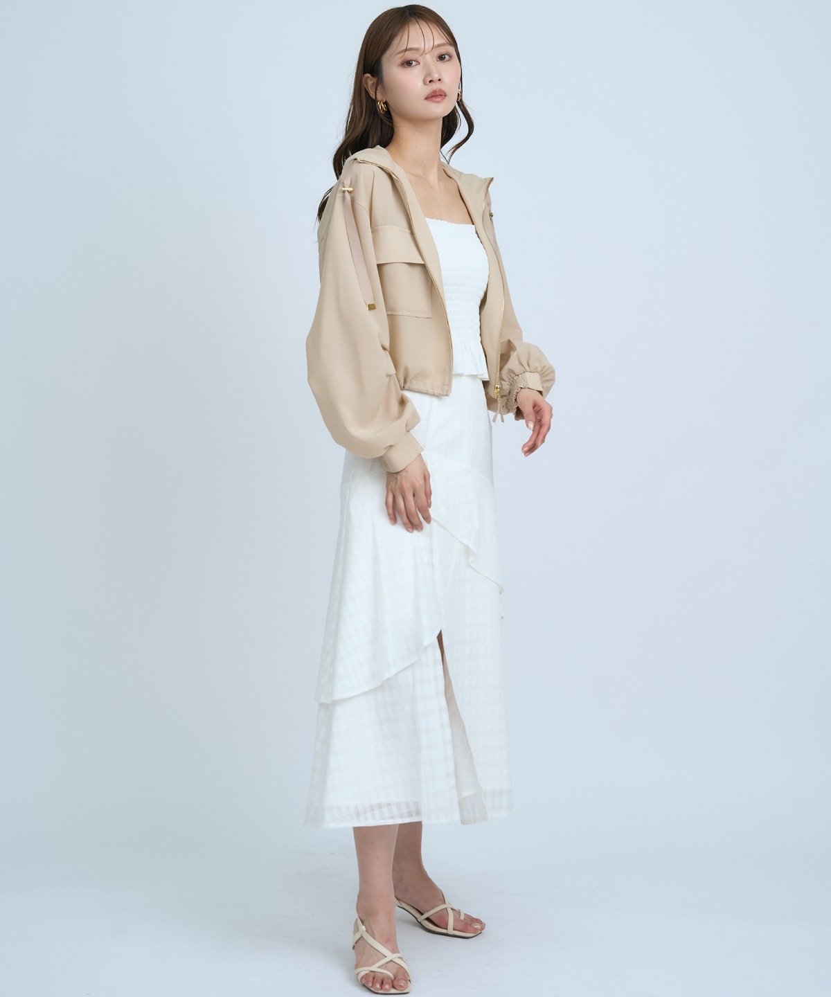 【先行予約受付中】シアーフーディーブルゾン