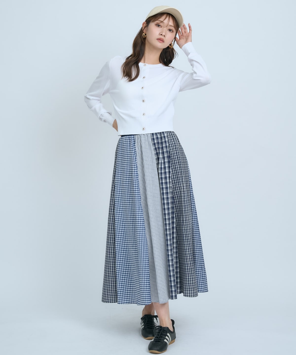 【UVカット】クルーネックカーディガン