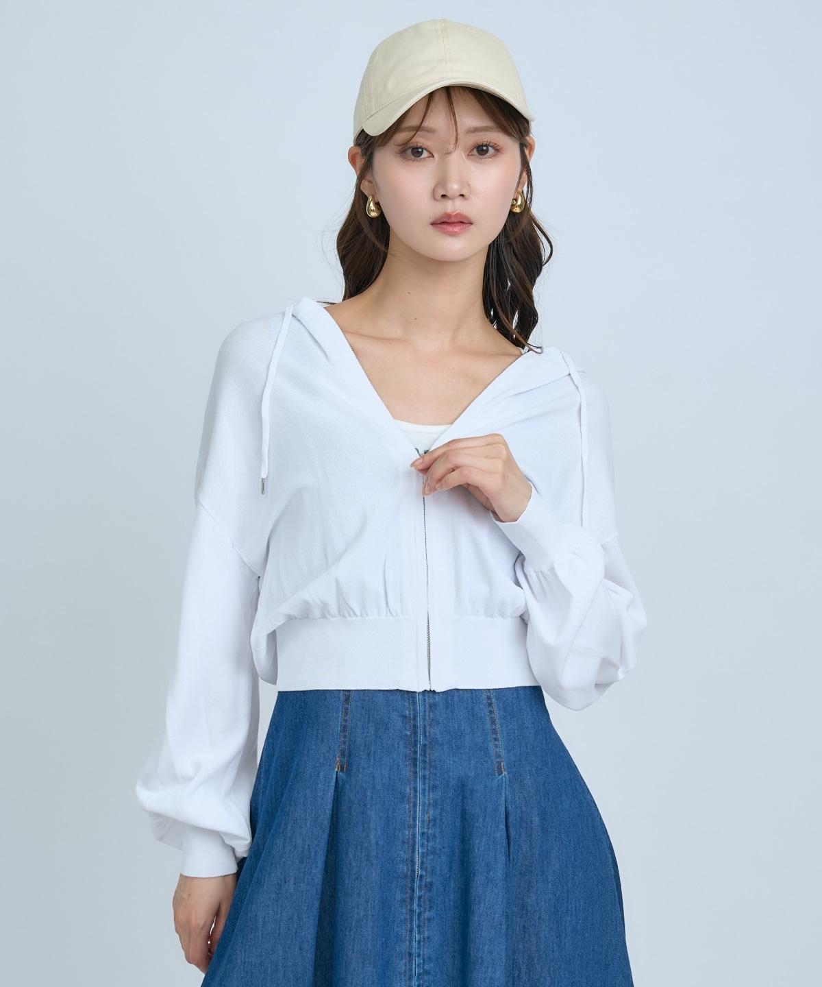 【先行予約受付中】UVカットZIPパーカー