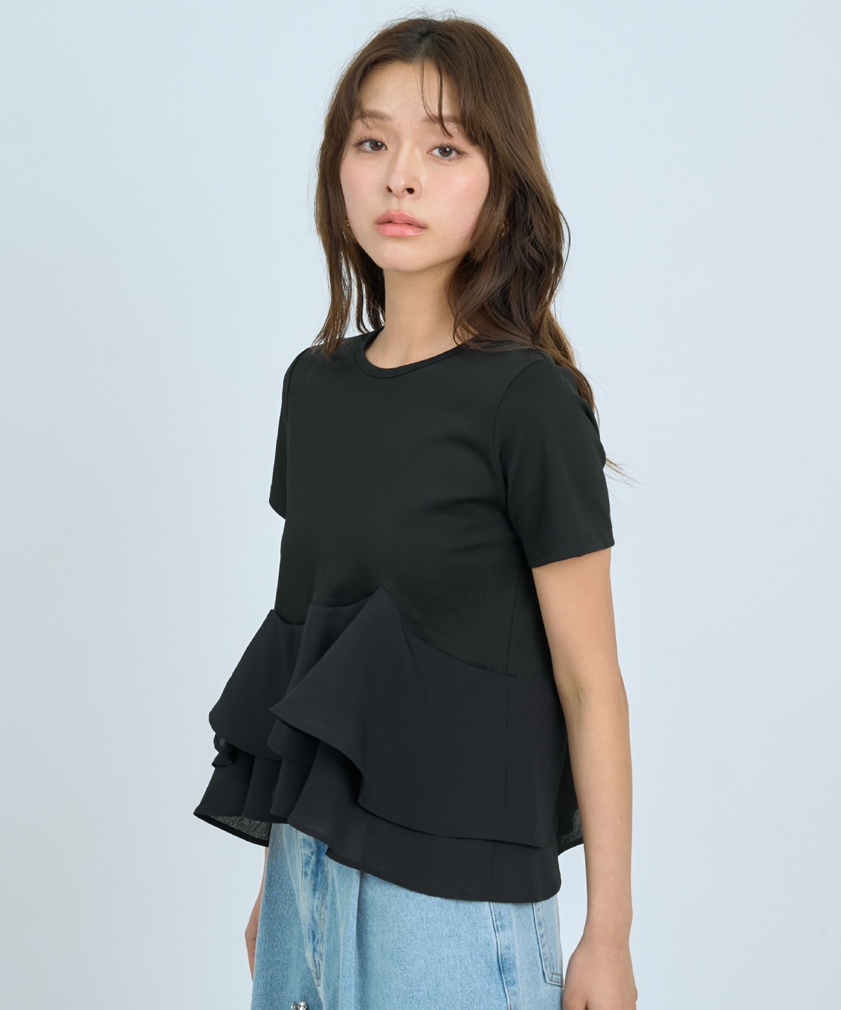 【先行予約受付中】ペプラムカットトップス