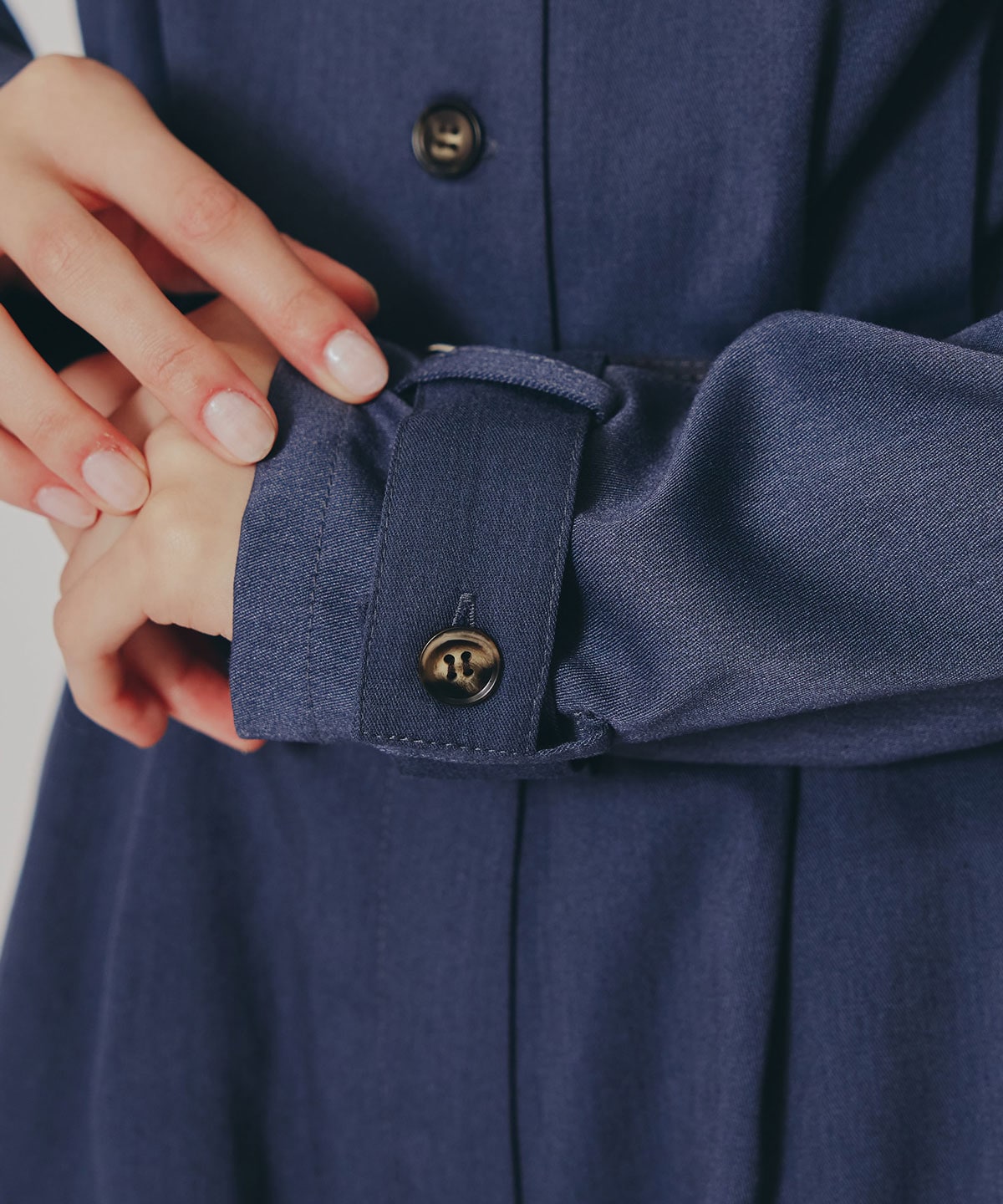 バイカラーベルトショートオールインワン