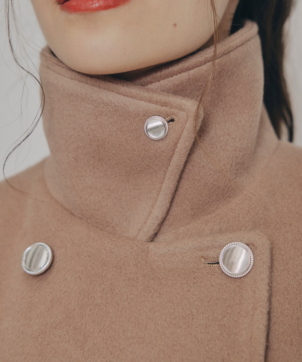 2WAYカラーダブルロングコート