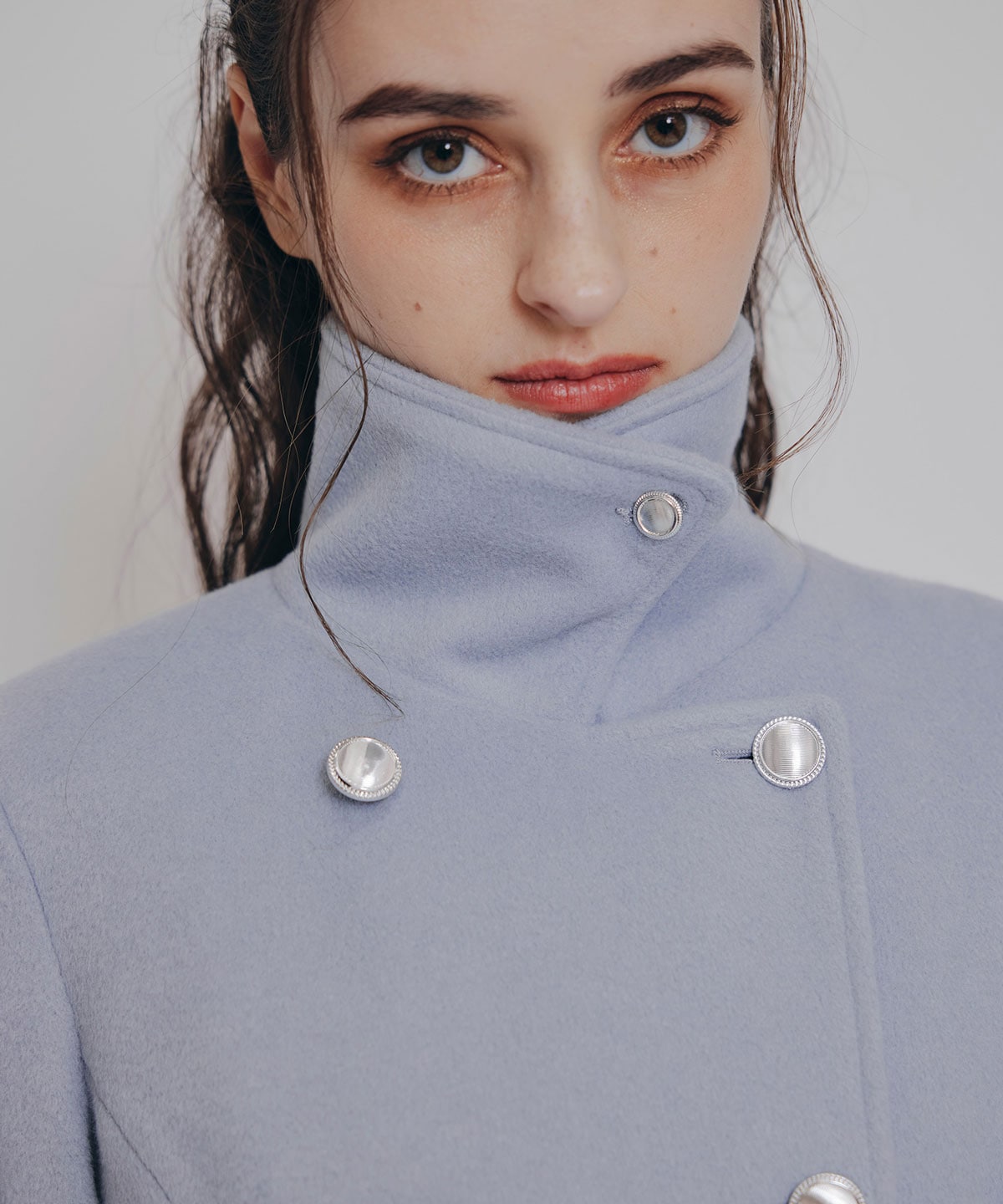 2WAYカラーダブルロングコート