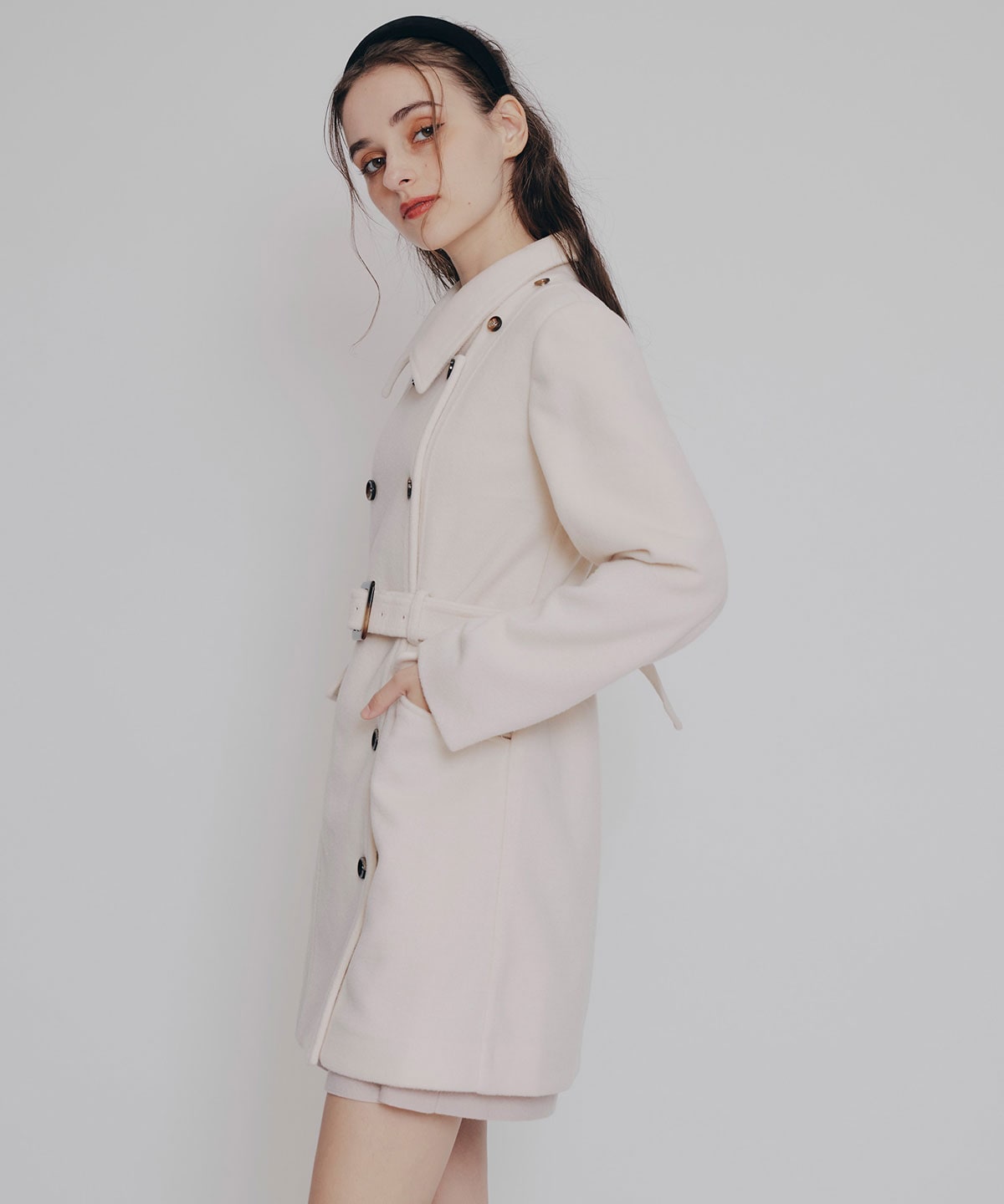 マルチWAYケープファーショートコート