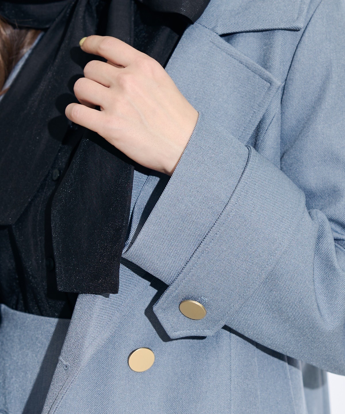 【展示会2位】ダブルボタンカルゼオーバージャコット
