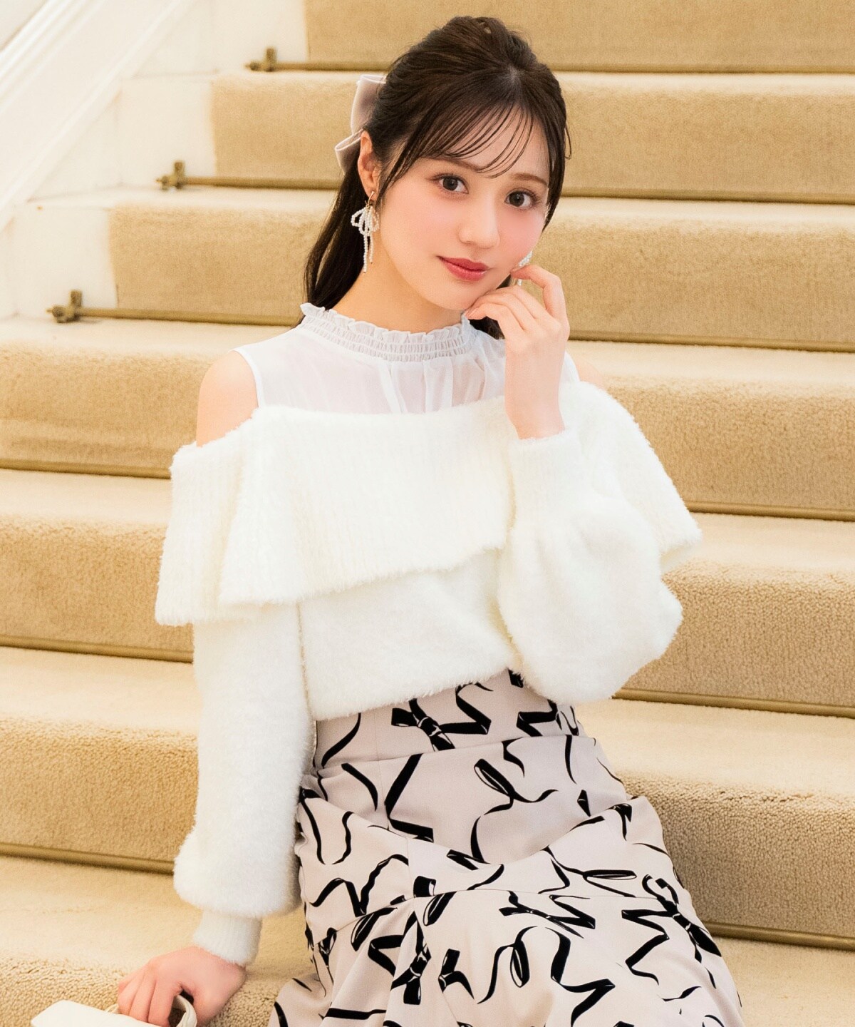 プチテディヤーンプルオーバー