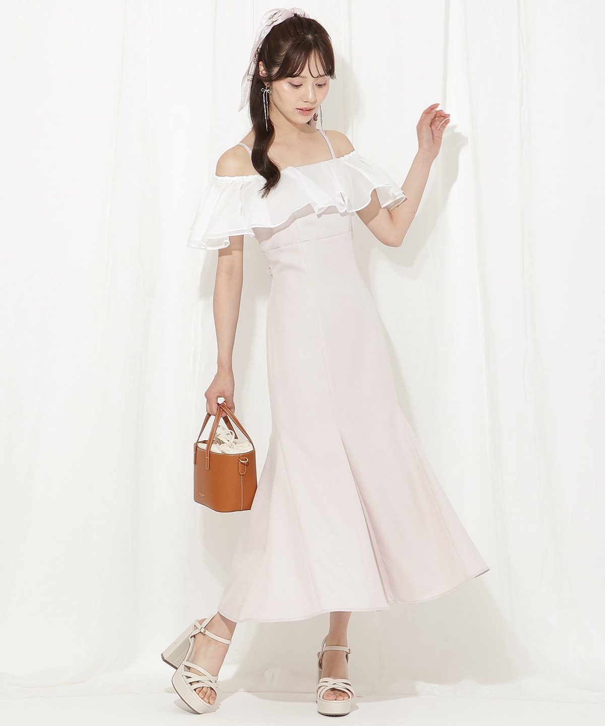 メロウラッフルマーメイドワンピース