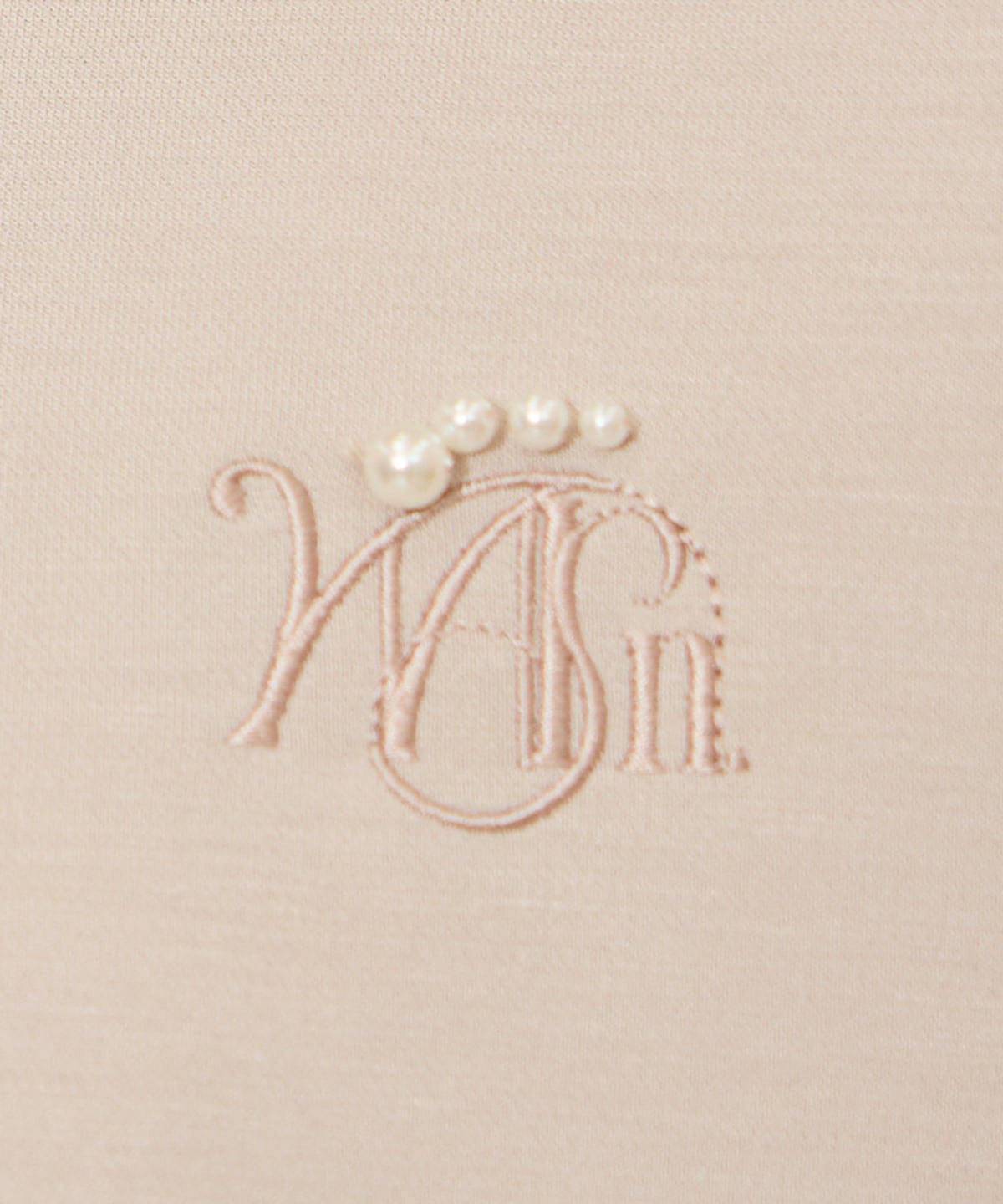 ロゴ刺繍リボントラックジャケット