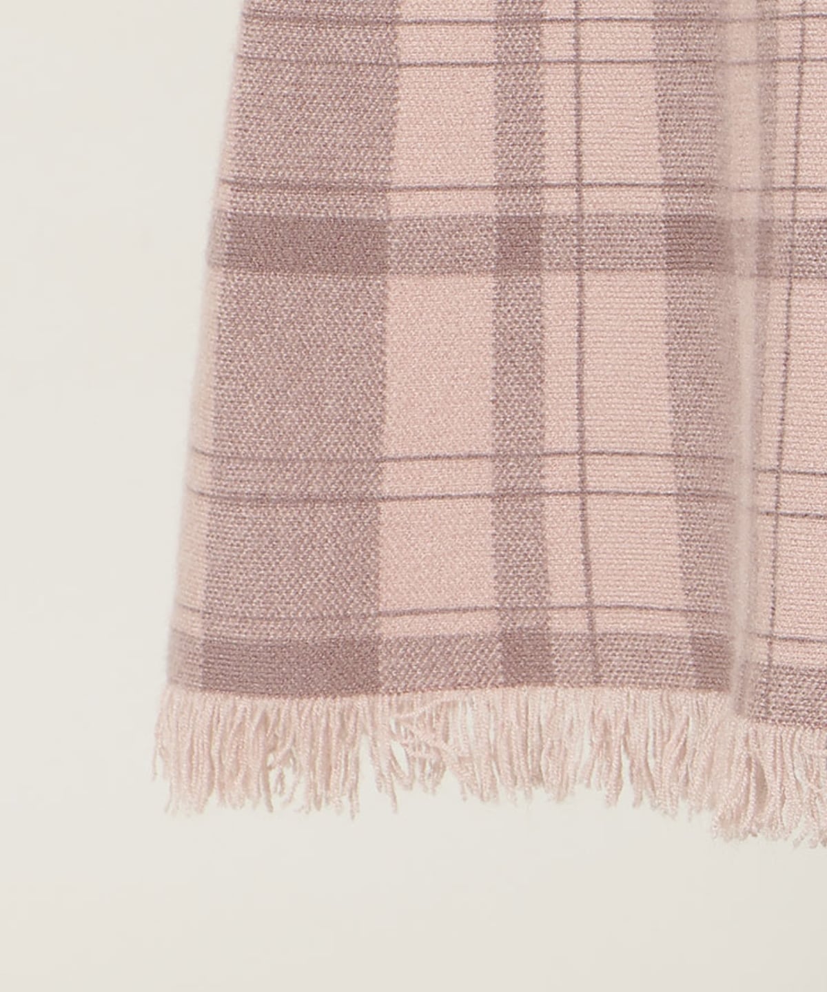 【新色追加】チェック柄ニットフレアスカート