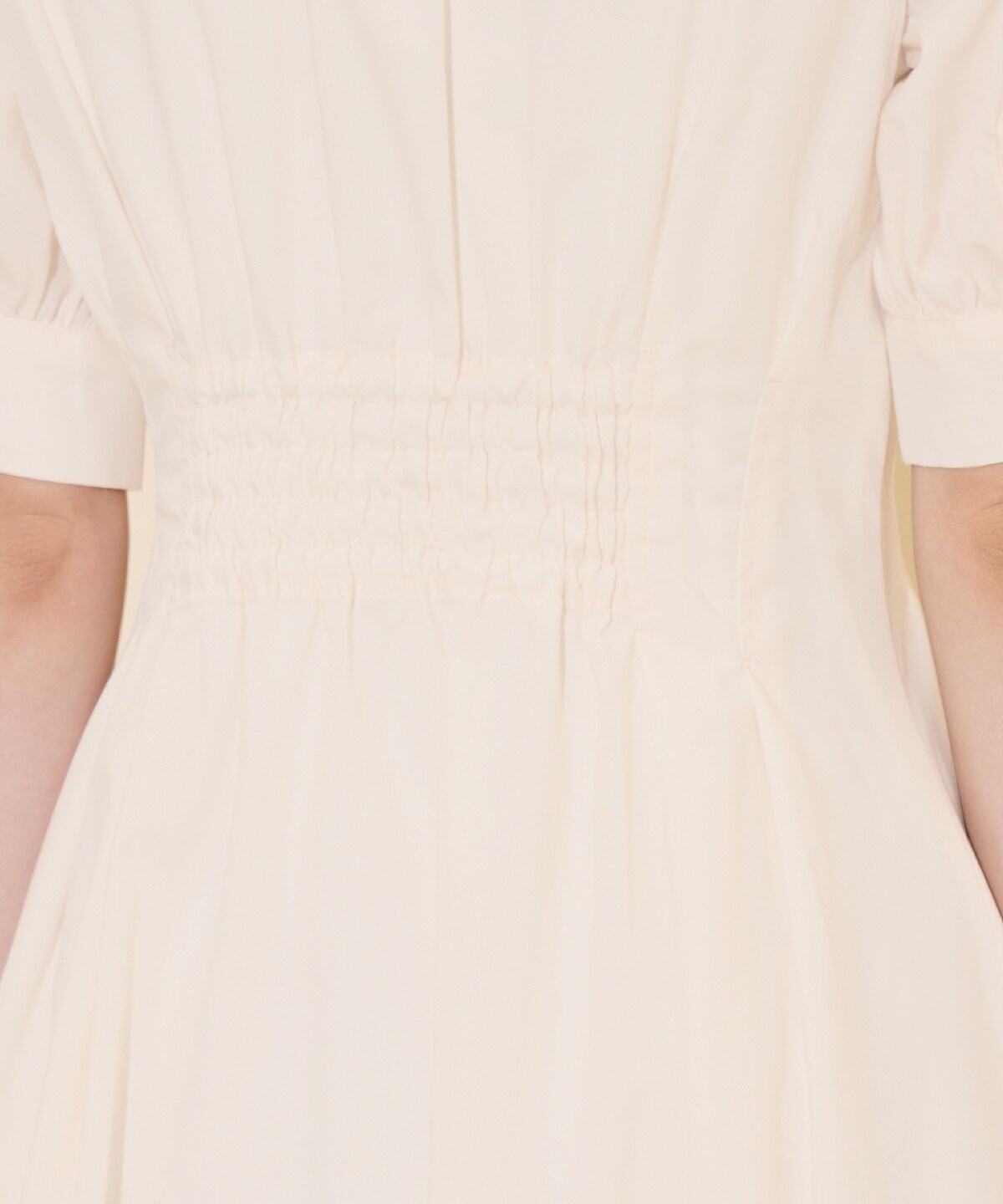 ビスチェレイヤードタックシャツワンピース