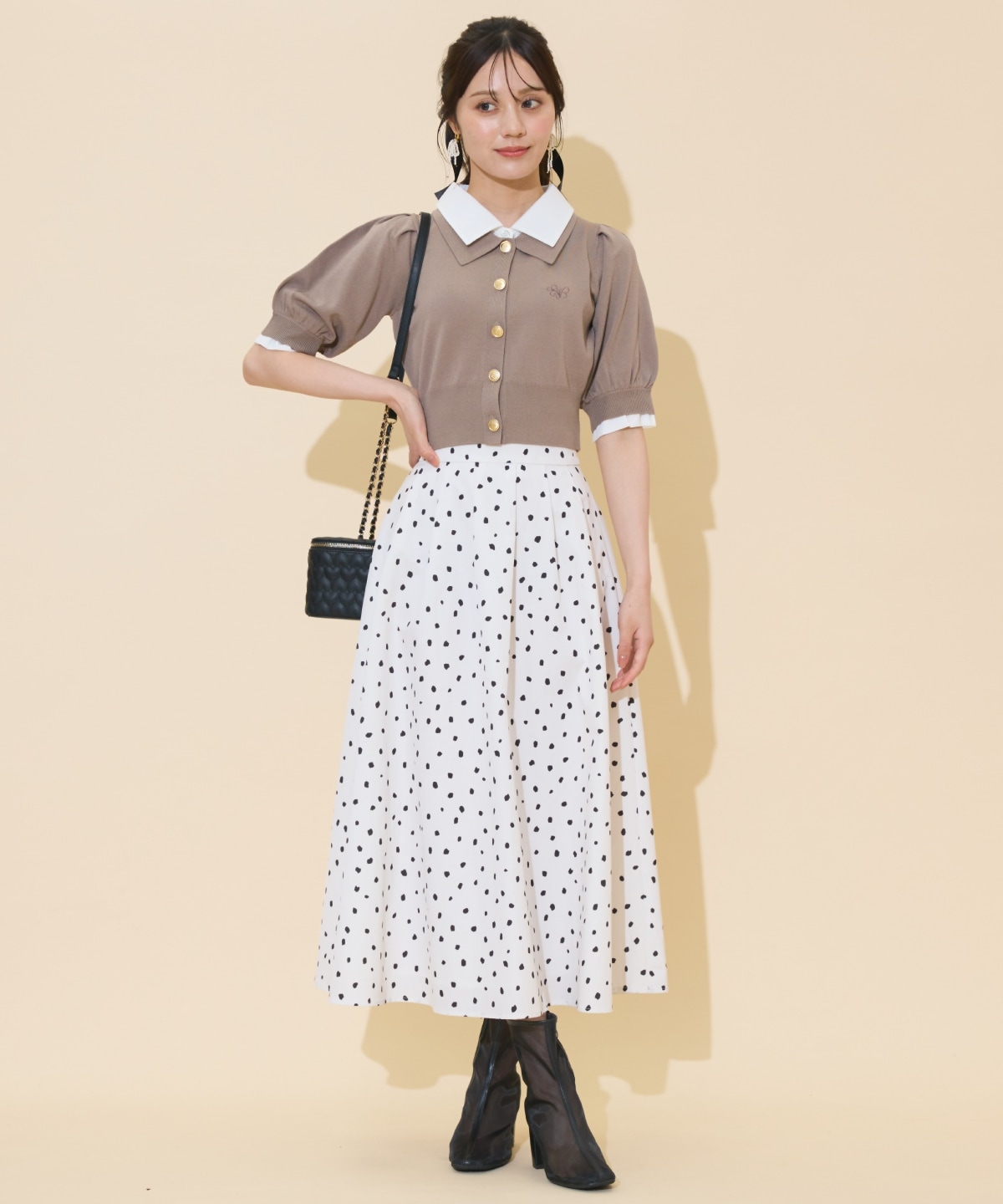 レイヤードカラープルオーバー