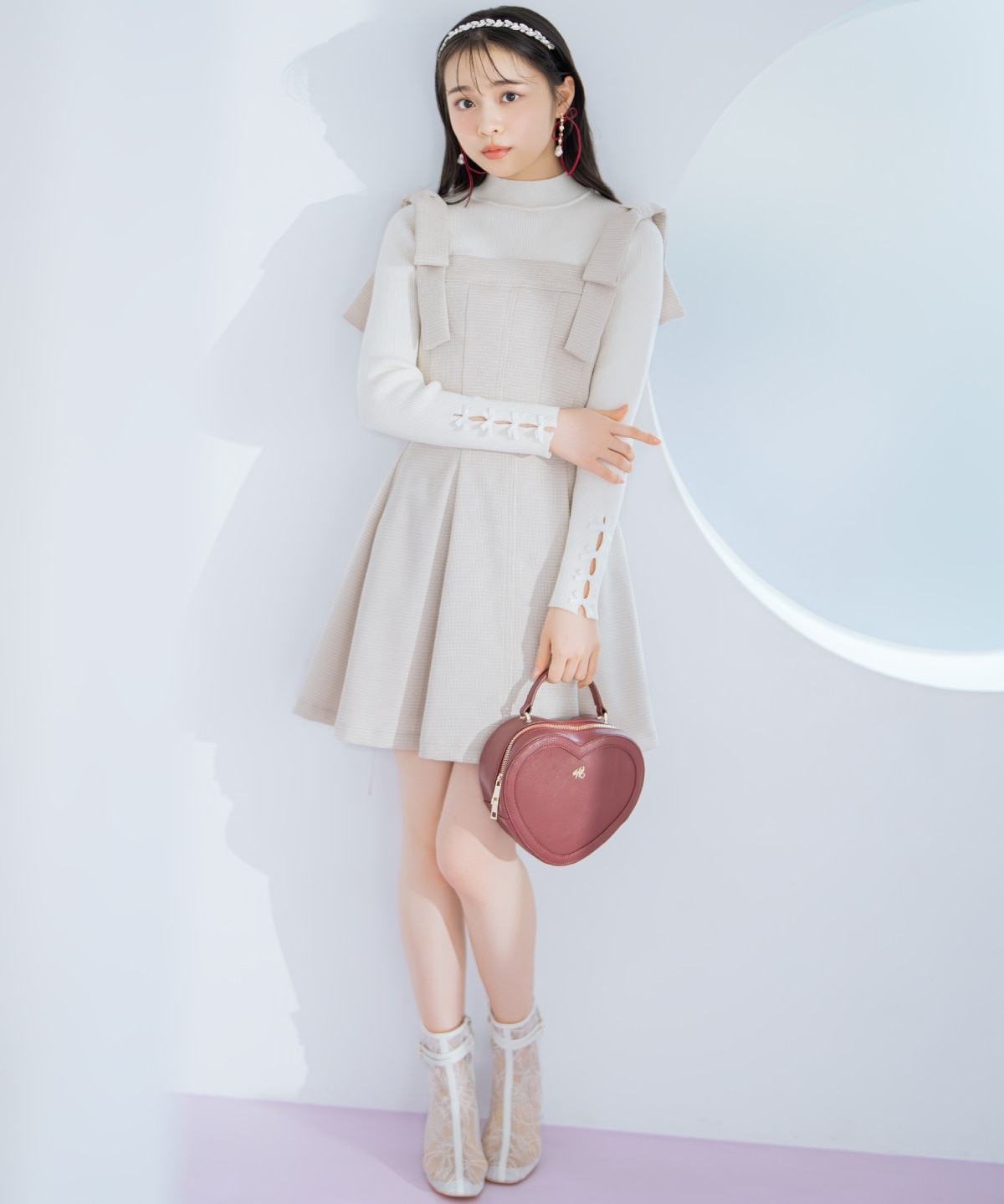 【2/11(wed)10時発売】リボンショルダービスチェ