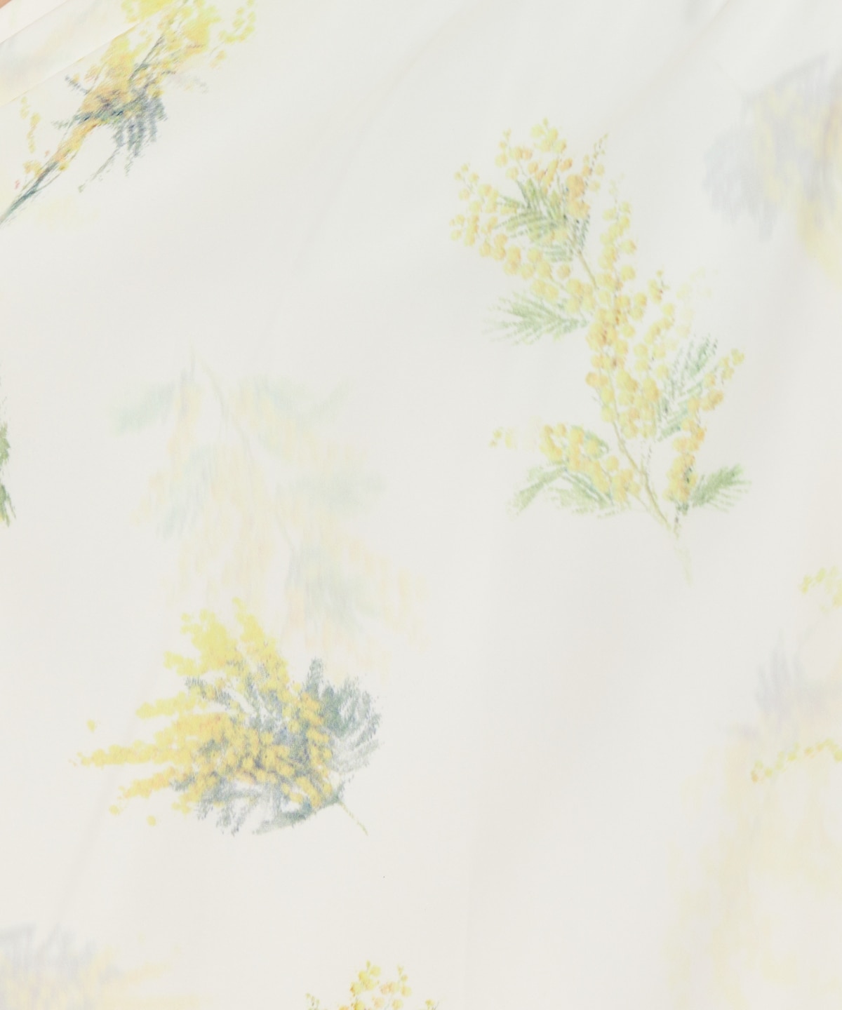 ミモザプリントキャミワンピース