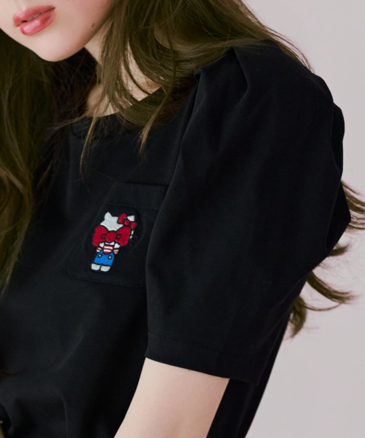 【7/16(thu)10時発売】WILLSELECTION×HELLO KITTY 刺繍カットトップス
