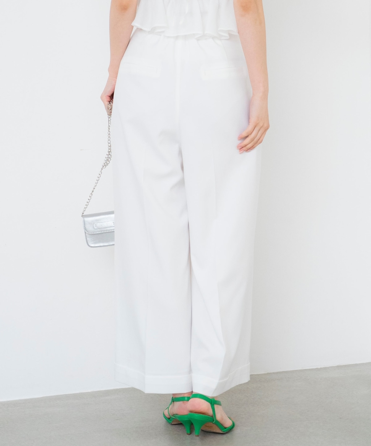 2タックワイドパンツ