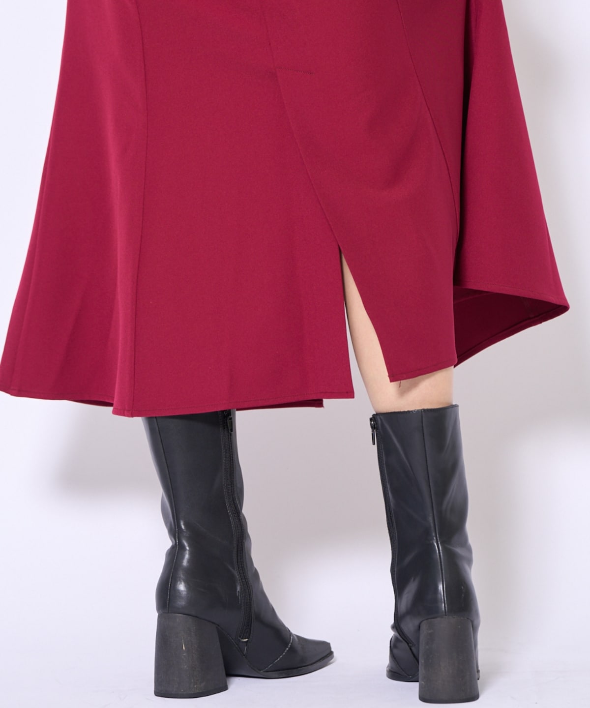 フロントZIPマーメイドスカート