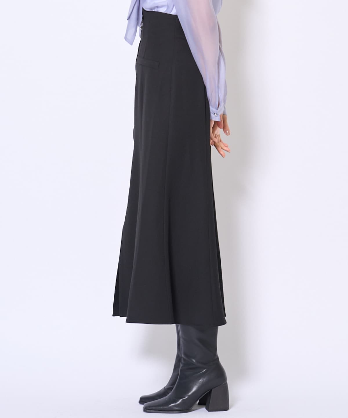 フロントZIPマーメイドスカート