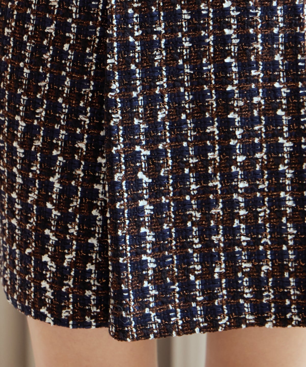 日本製ツイードミニスカート