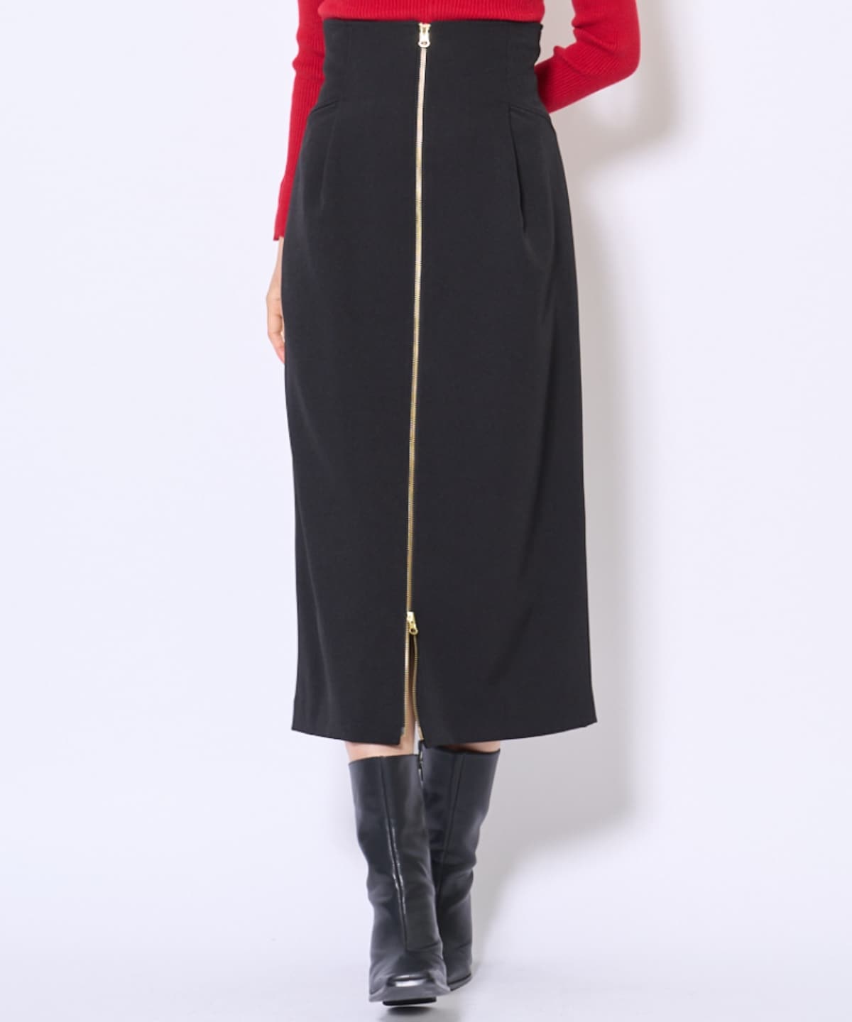 センターZIPスカート