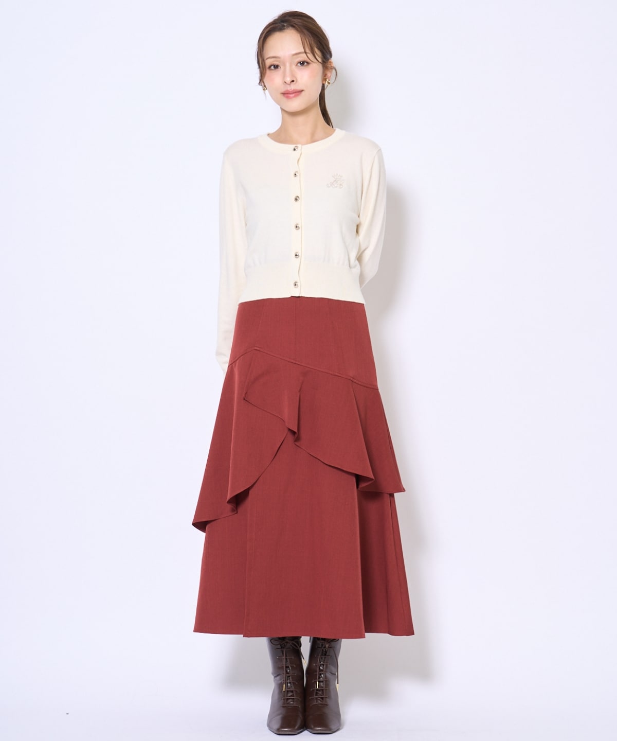 インナーミニティアードスカート