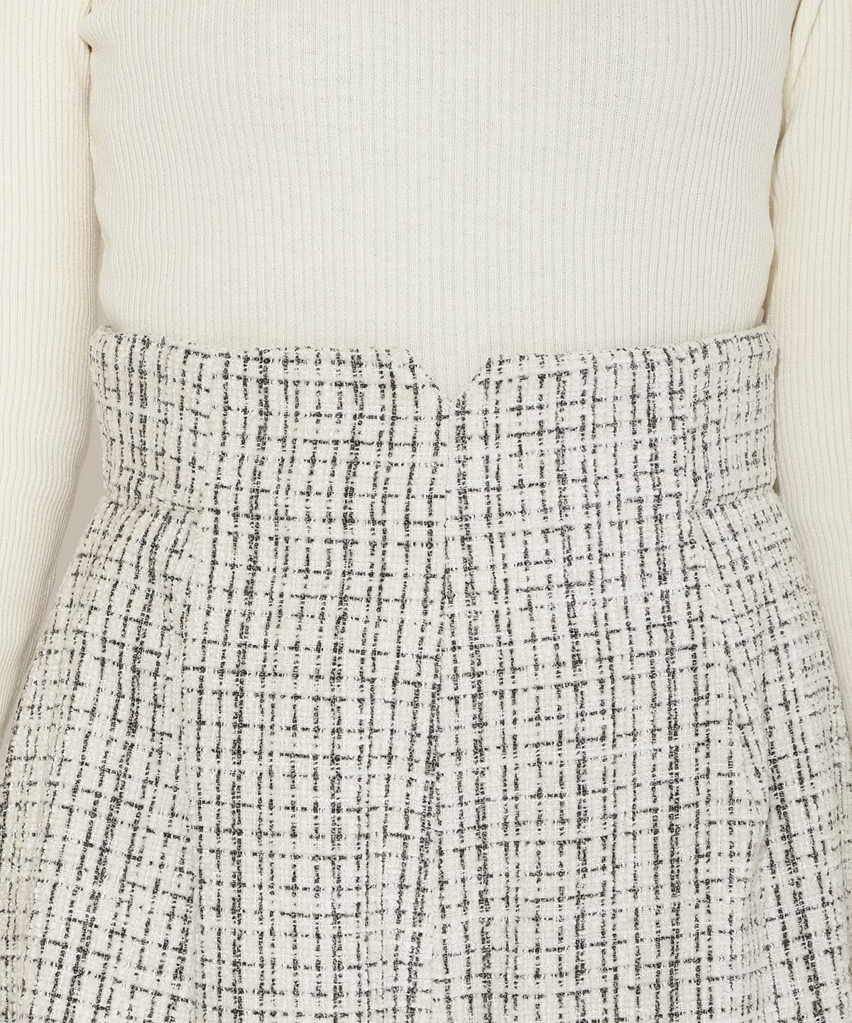 ツイードショートパンツ