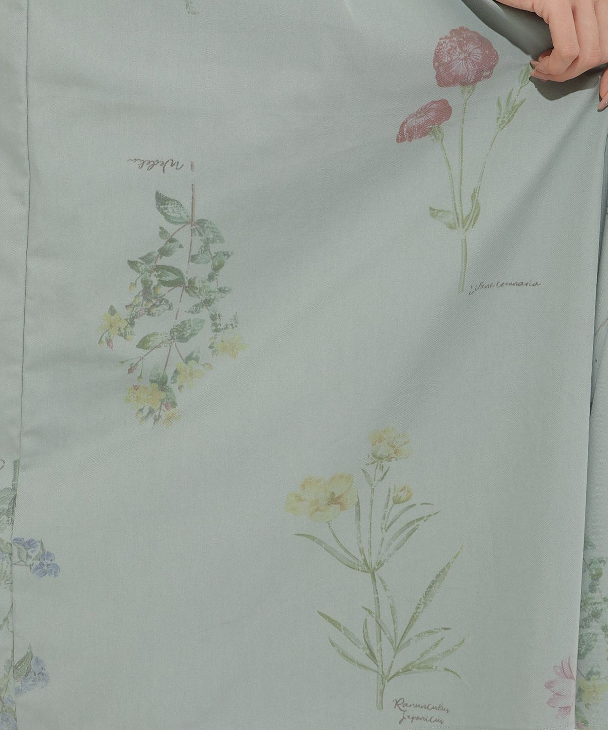 オータムフラワートレンチジャンスカ