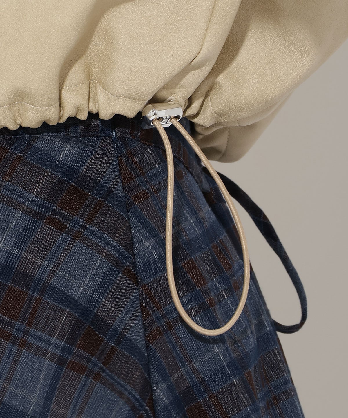 フェイクレザーブルゾン