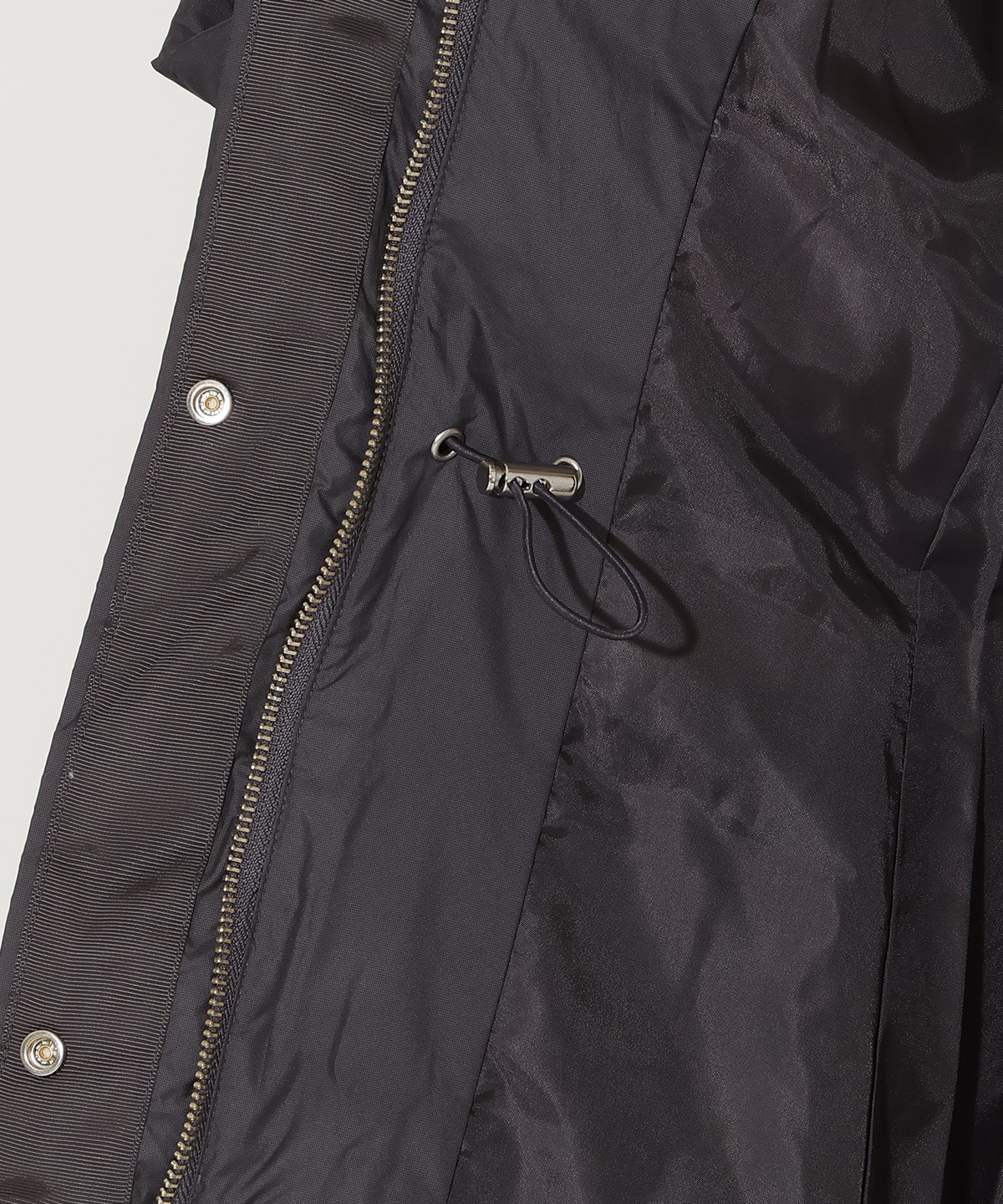 FOXファー付きプレミアムミドルロングダウン