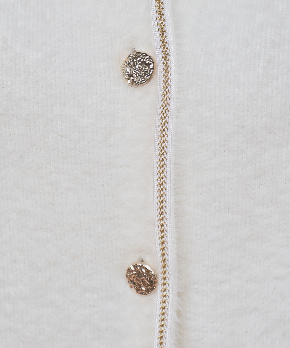 ダブルフェイスフェザーカーディガン