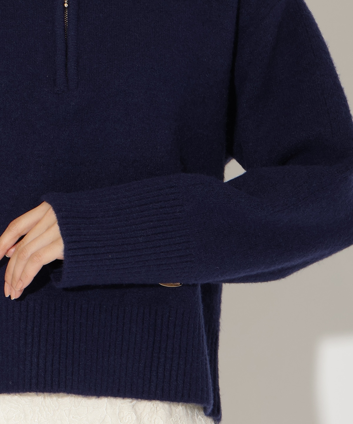 ZIPビッグカラープルオーバー