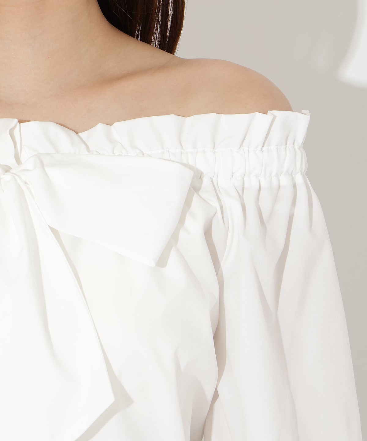 【先行予約受付中】ドロストボウタイ2WAYブラウス