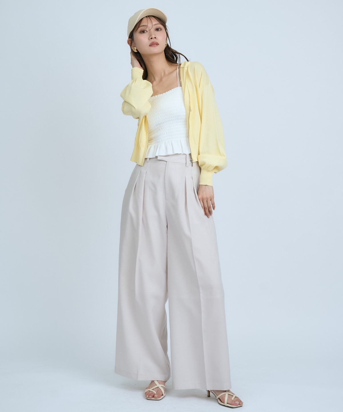 【先行予約受付中】シアーワイドパンツ