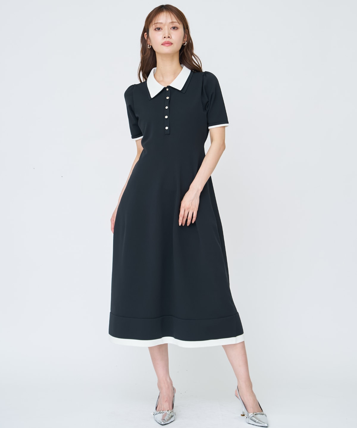 【先行予約受付中】ポロニットワンピース