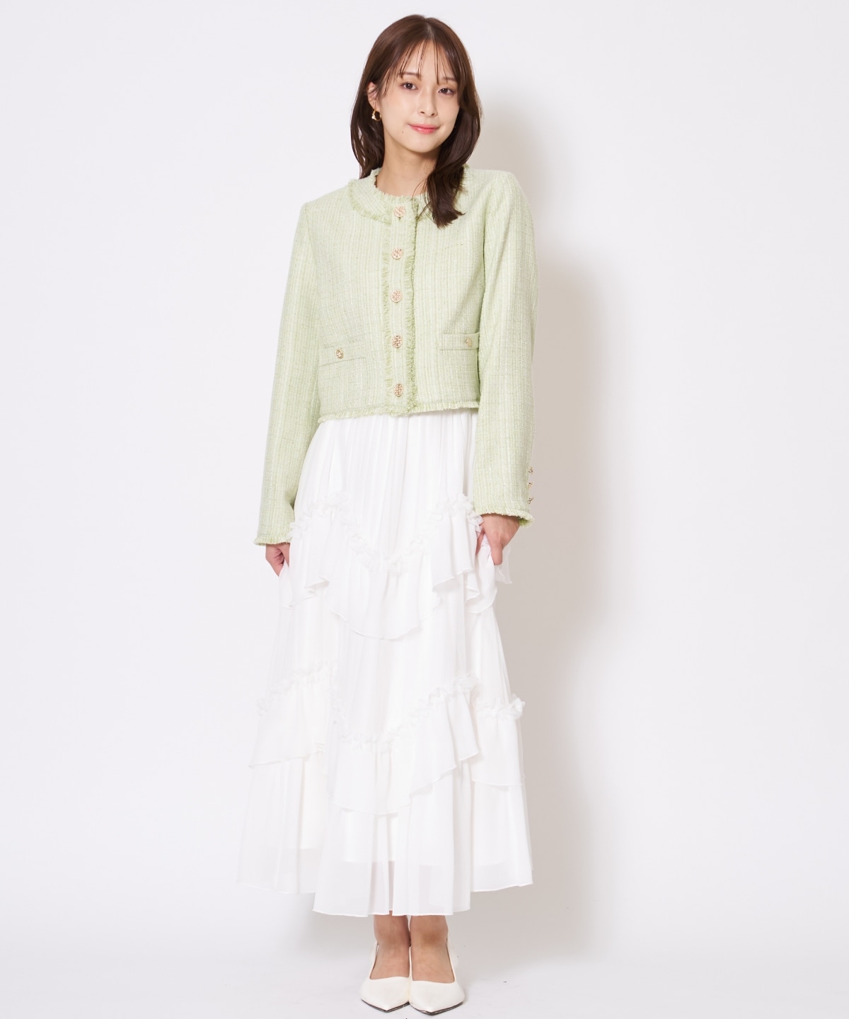 【先行予約受付中】ツイードジャケット