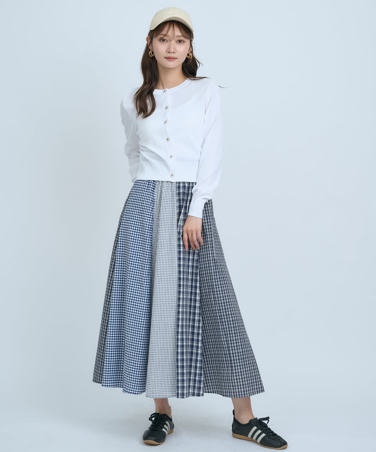 【UVカット】クルーネックカーディガン