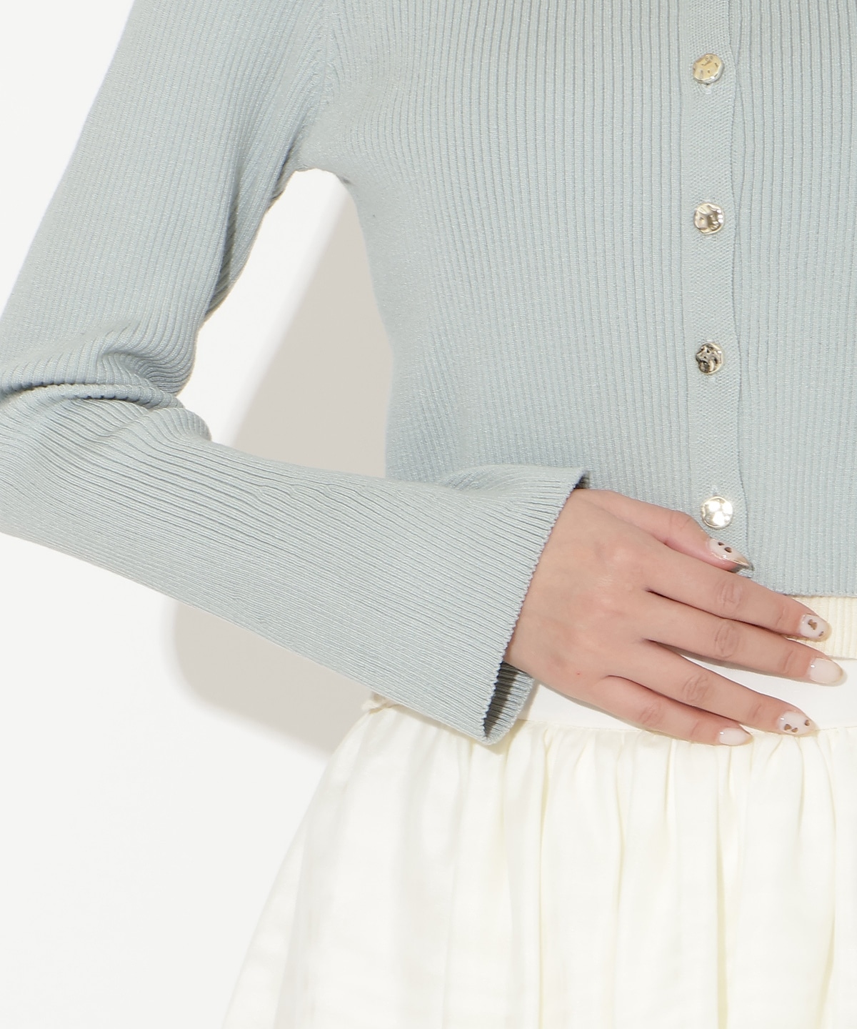 【先行予約受付中】襟付きレイヤード風カーディガン