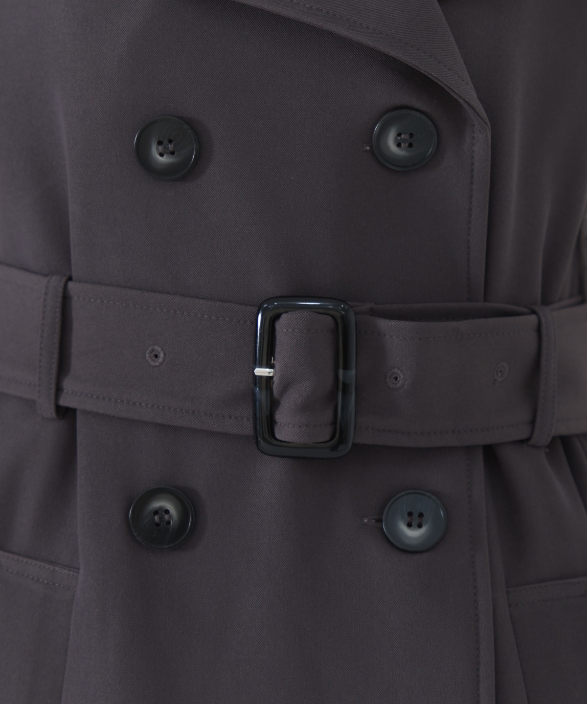 3WAYサイドプリーツトレンチコート